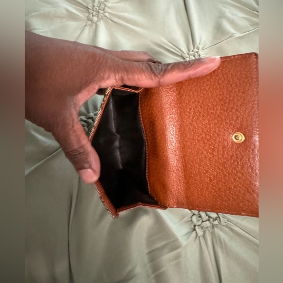 GUCCI Hook Wallet Canvas and Leather AUTHENTIC - Picture 7 of 12